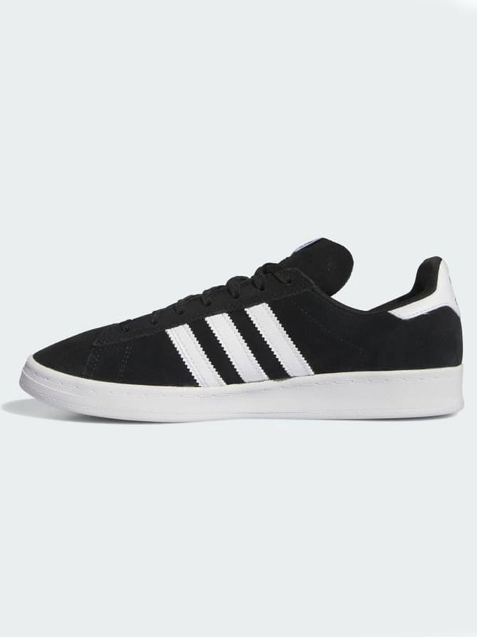 Adidas Campus ADV Core Black/White/White Shoes | CORE BLACK/WHITE/WHITE