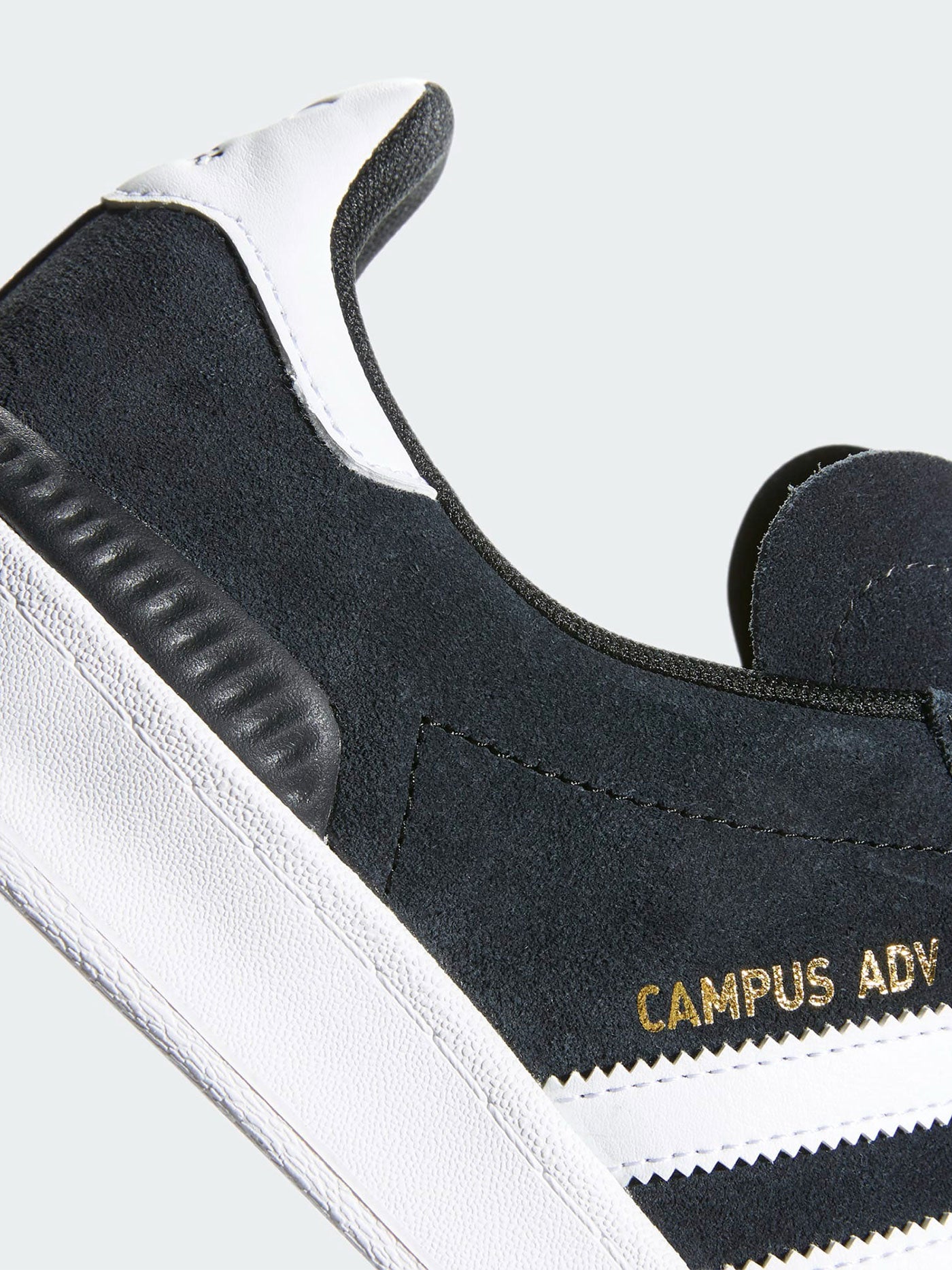 Adidas Campus Adv Core Black/White/White Shoes Spring 2024