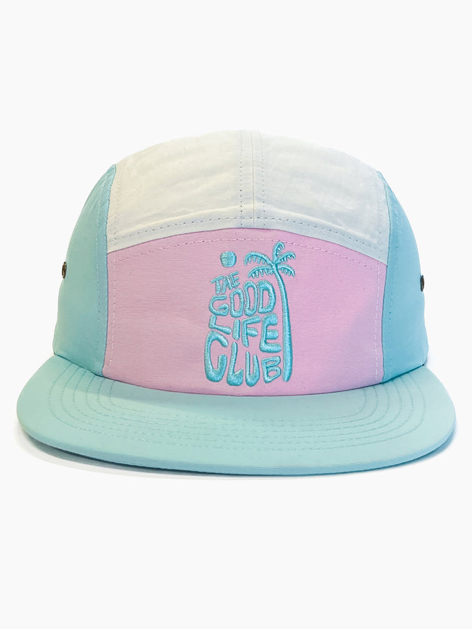Notice The Reckless Coastal Strapback Hat | BLUE/PINK