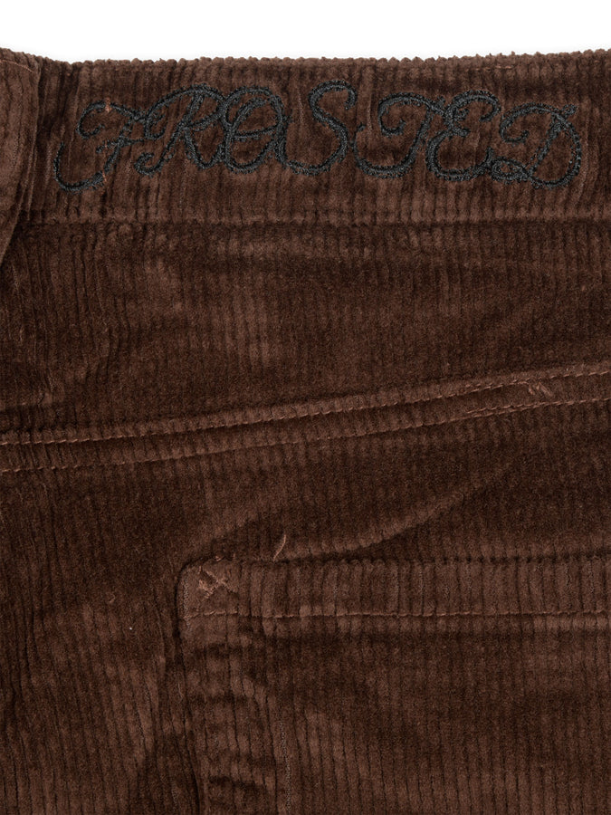 Frosted Carpenter Cords Shorts Fall 2025 | COFFEE
