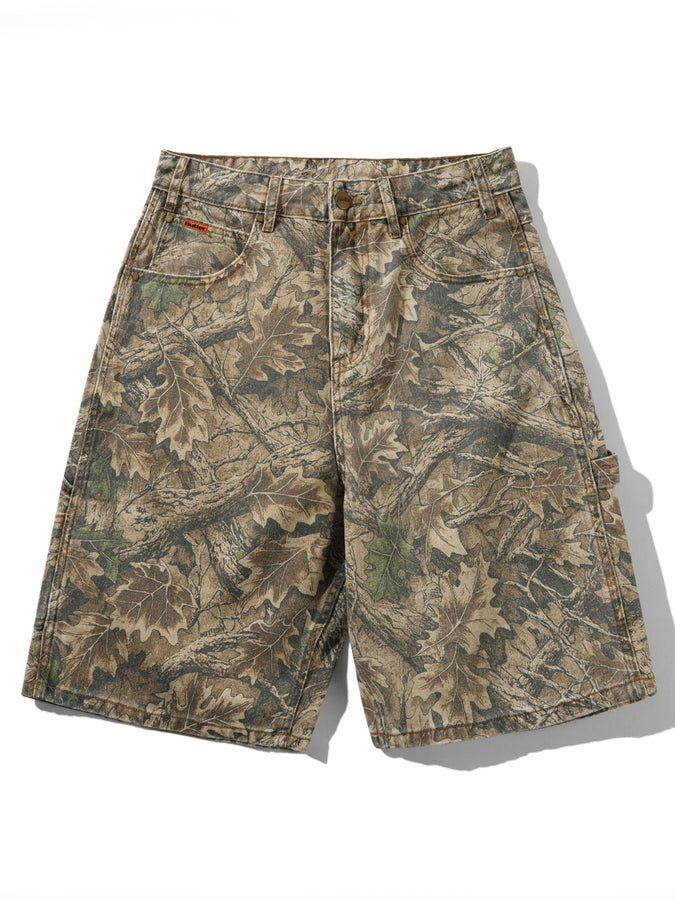 Butter Goods Carpenter Denim Forest Camo Shorts Spring 2026 | CAMO FOREST