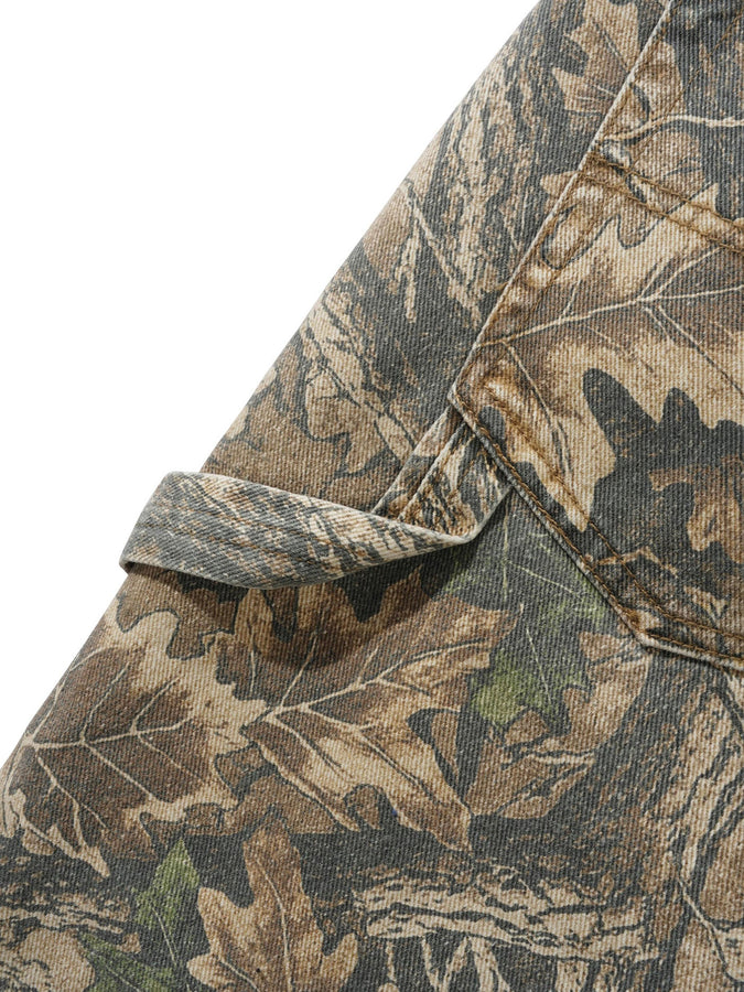 Butter Goods Carpenter Denim Forest Camo Shorts Spring 2026 | CAMO FOREST