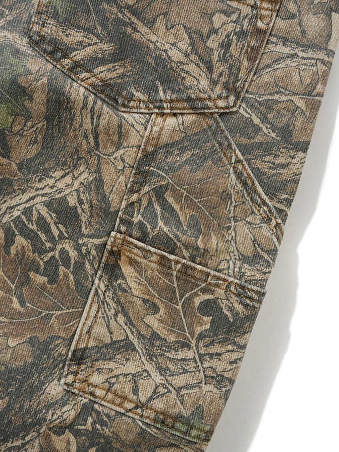 Butter Goods Carpenter Denim Forest Camo Shorts Spring 2026 | CAMO FOREST
