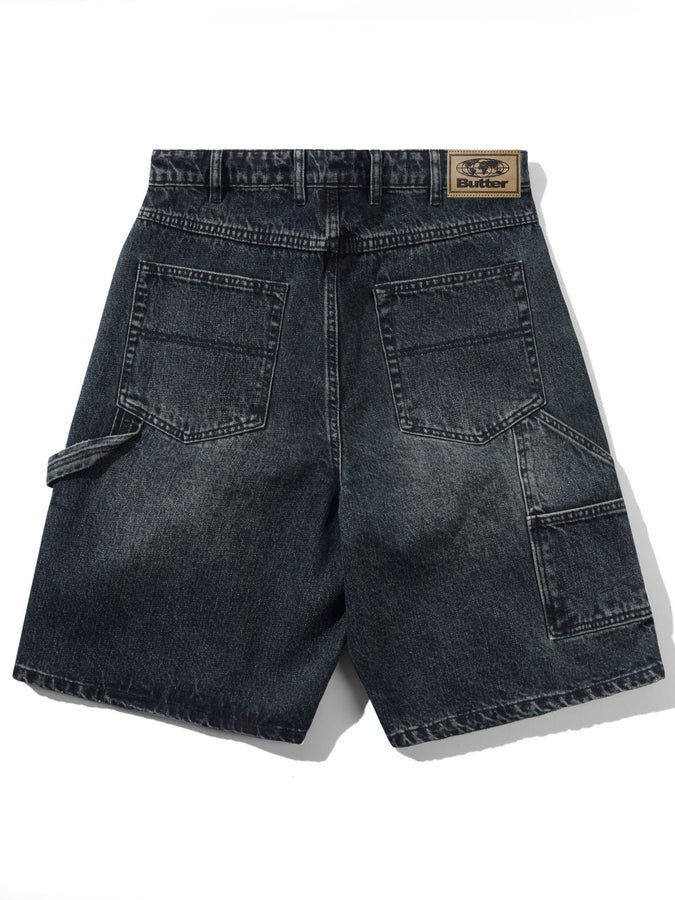 Butter Goods Carpenter Denim Slub Drk Indg Shorts Spring 2026 | SLUB DARK INDIGO