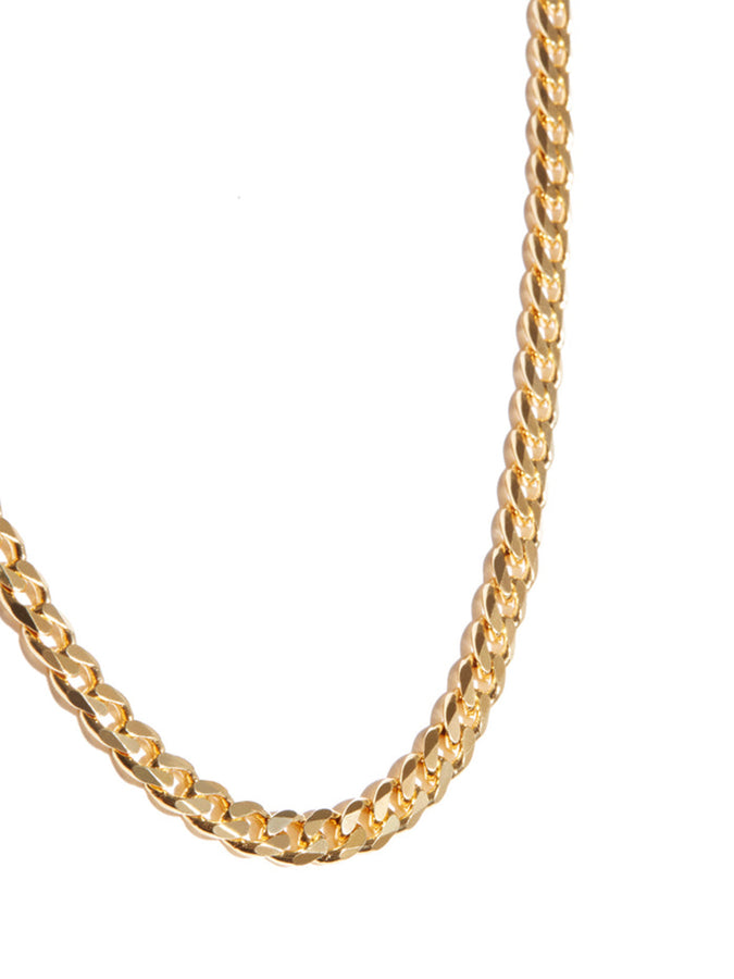 Treasure Box Bold Curb Chain In Gold | GOLD