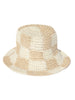 Nana The Brand Saint-Martin Women Beige Checker Hat