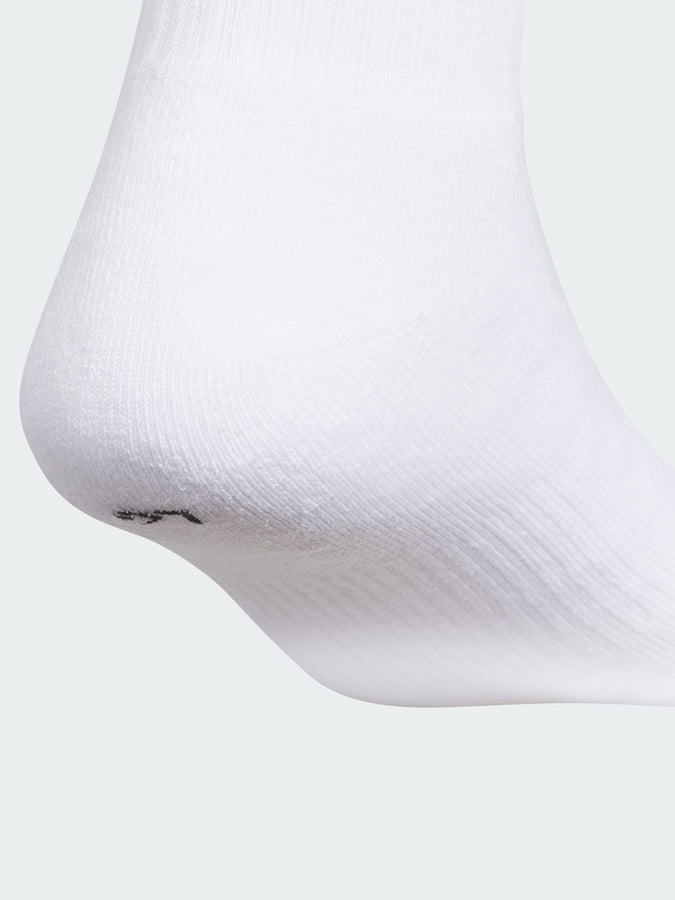 Adidas Originals Trefoil 2.0 Quarter White 6 Pack Socks | WHITE