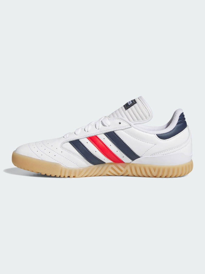 Adidas Busenitz Indoor Super White/Collegiate Navy/Better Scarlet Shoes Spring 2026 | WHITE/CLG NAVY/BETTER SCARLET