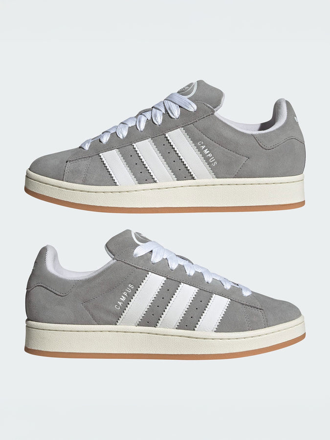 Adidas Campus 00s Grey Three/White/Off White Shoes Fall 2025 | GREY THREE/WHITE/OFF WHITE