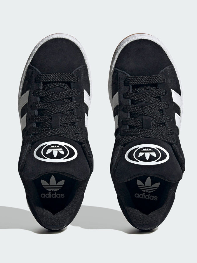 Adidas Campus 00s Black/White/White Shoes | CORE BLACK/WHITE/WHITE
