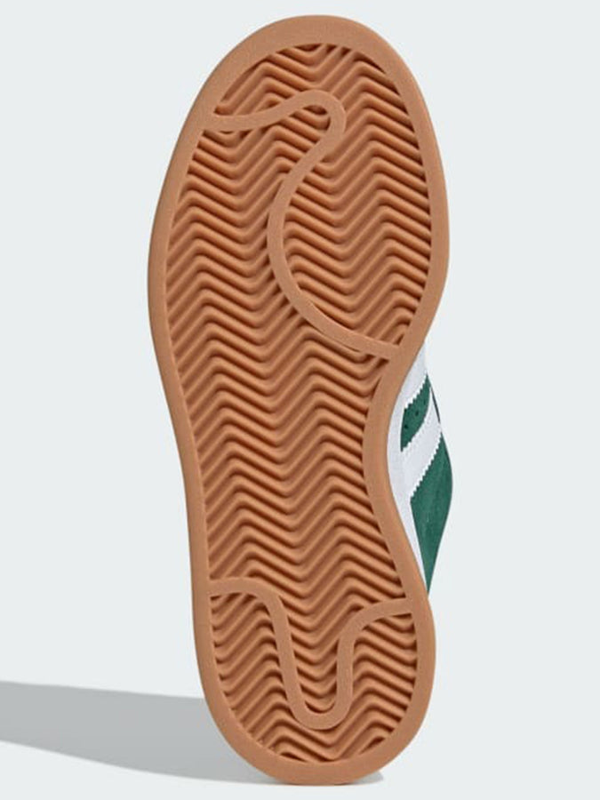 Adidas Campus 00S Dark Green/White/White Shoes Spring 2025 | DARK GREEN/WHITE/OFF WHITE