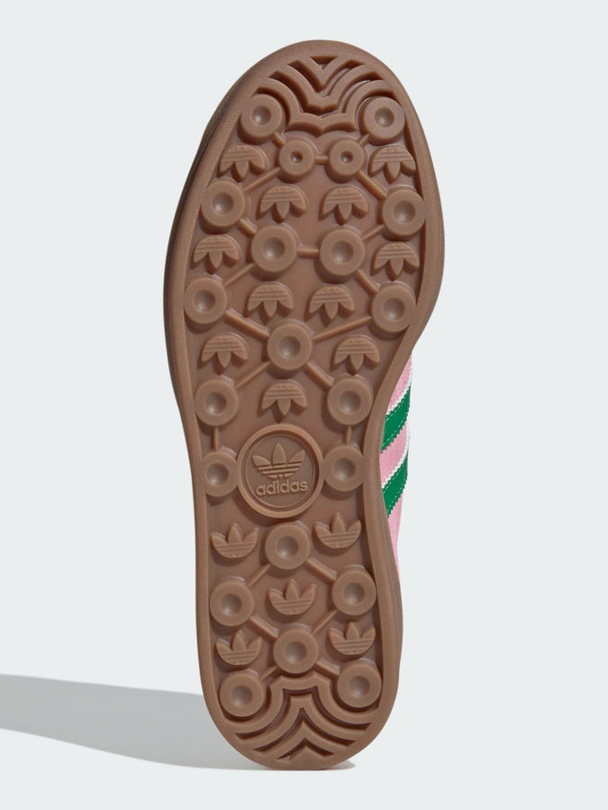 Adidas Gazelle Bold Pink/Green/White Shoes | TRUE PINK/GREEN/WHITE