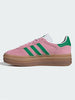 Adidas Gazelle Bold Pink/Green/White Shoes