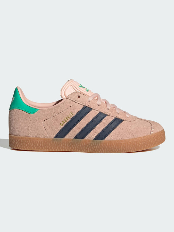 Adidas Gazelle Blush Pink/Night Indigo/Hi-Res Green Shoes Spring 2026 | BLUSH PNK/NIGHT IND/HI-RES GRN