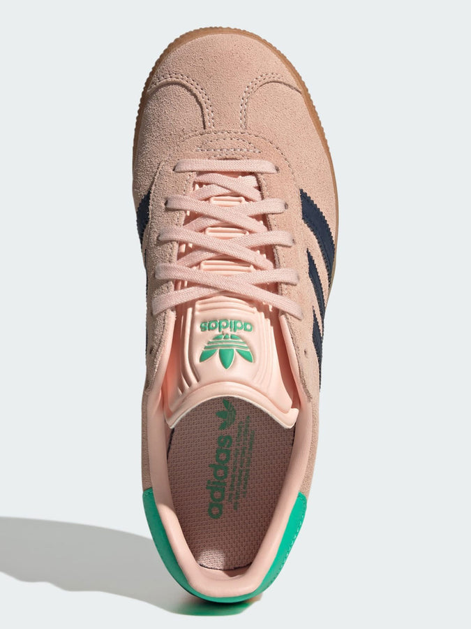 Adidas Gazelle Blush Pink/Night Indigo/Hi-Res Green Shoes Spring 2026 | BLUSH PNK/NIGHT IND/HI-RES GRN