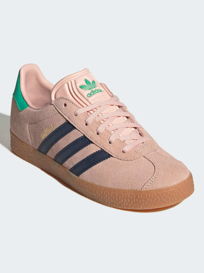Adidas Gazelle Blush Pink/Night Indigo/Hi-Res Green Shoes Spring 2026 | BLUSH PNK/NIGHT IND/HI-RES GRN