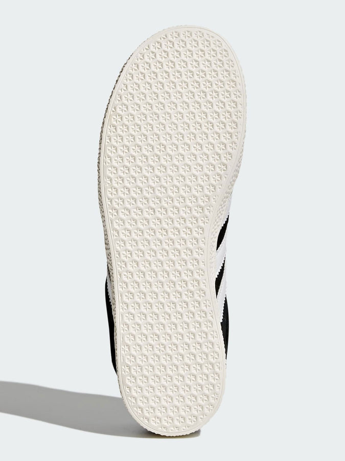 Adidas Gazelle Black/White/Gold Metallic Shoes | CORE BLACK/WHITE/GOLD MET