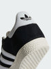 Adidas Gazelle Black/White/Gold Metallic Shoes