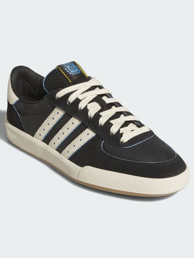 Adidas x Argentina x Thrasher Glenburn Shoes Summer 2026 | BLACK/CREAM WHITE/GUM