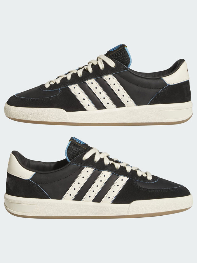 Adidas x Argentina x Thrasher Glenburn Shoes Summer 2026 | BLACK/CREAM WHITE/GUM