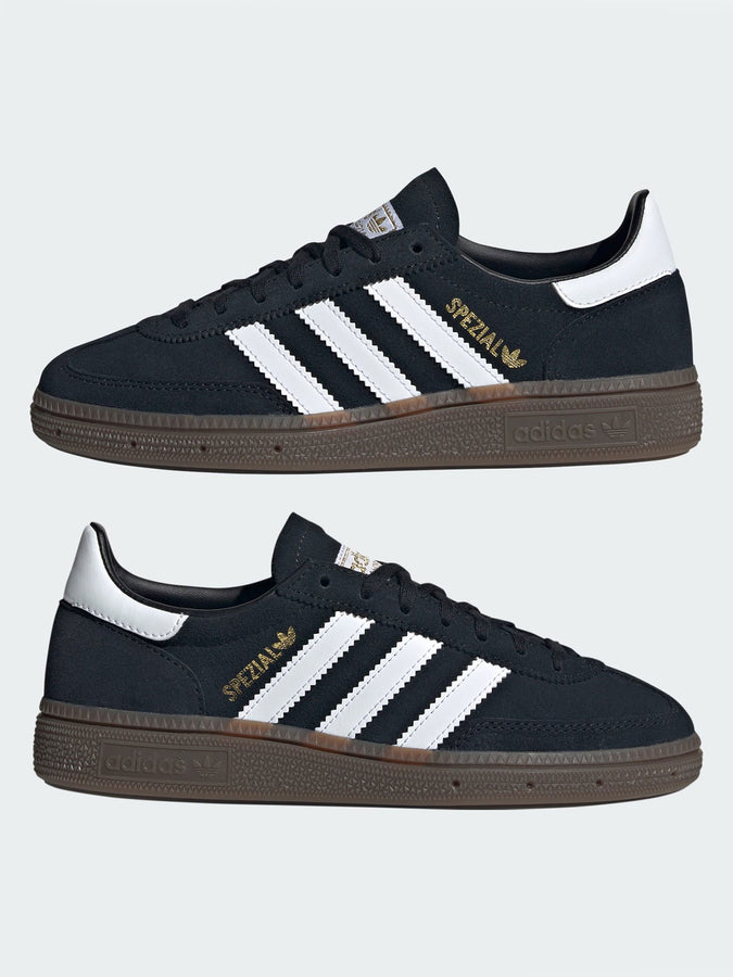 Adidas Handball Spezial Black//White/Gum Shoes | CORE BLACK/CLOUD WHITE/GUM