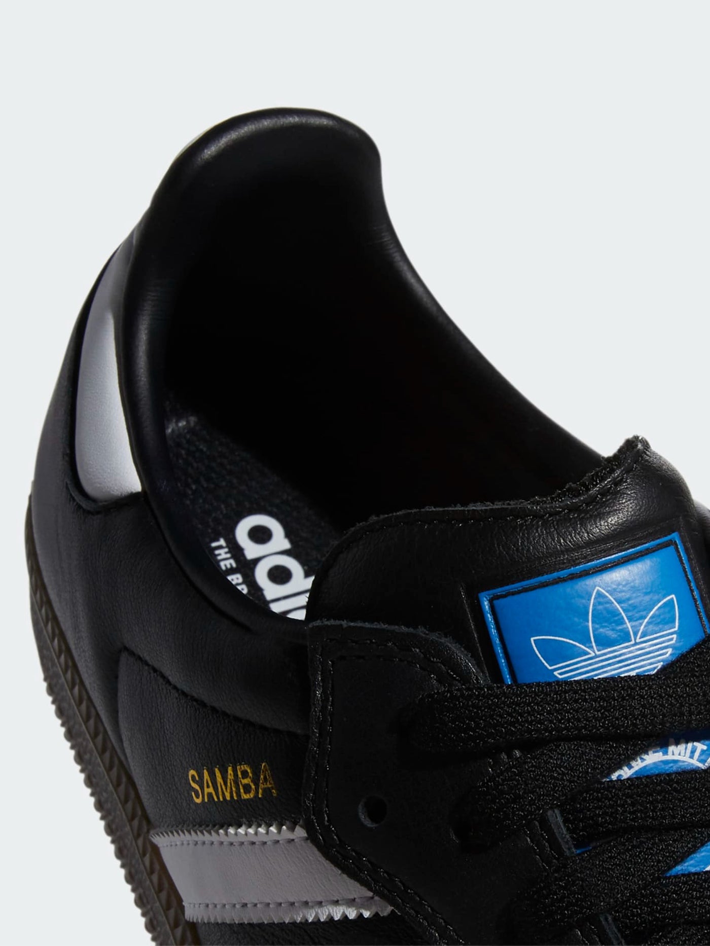 Adidas Fall 2023 Samba ADV Core Black/White/Gold Shoes | EMPIRE