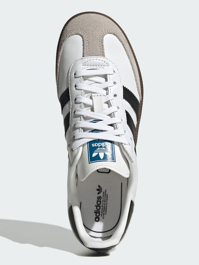 Adidas Samba OG White/Black/Gum Shoes | WHITE/CORE BLACK/GUM