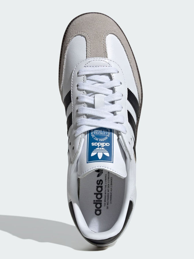 Adidas Samba OG White/Black/Granite Shoes | WHITE/BLACK/GRANITE