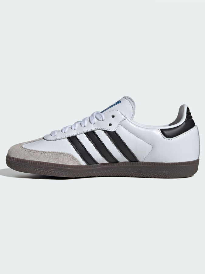 Adidas Samba OG White/Black/Granite Shoes | WHITE/BLACK/GRANITE