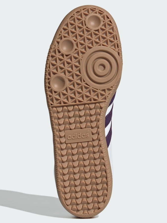 Adidas Samba OG Cloud White/Aluminia/Plum Shoes Fall 2025 | CLOUD WHITE/ALUMINIA/PLUM
