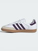 Adidas Samba OG Cloud White/Aluminia/Plum Shoes Fall 2025