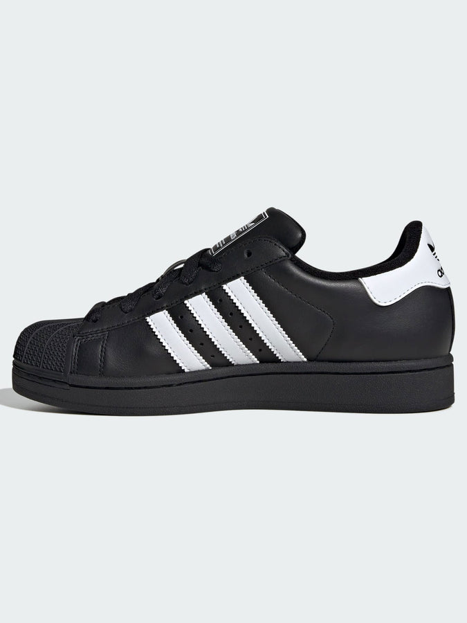Adidas Superstar II Black/White/Black Shoes | BLACK/WHITE/BLACK