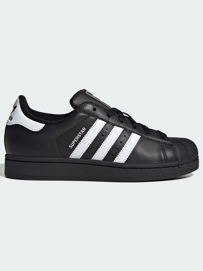 Adidas Superstar II Black/White/Black Shoes | BLACK/WHITE/BLACK