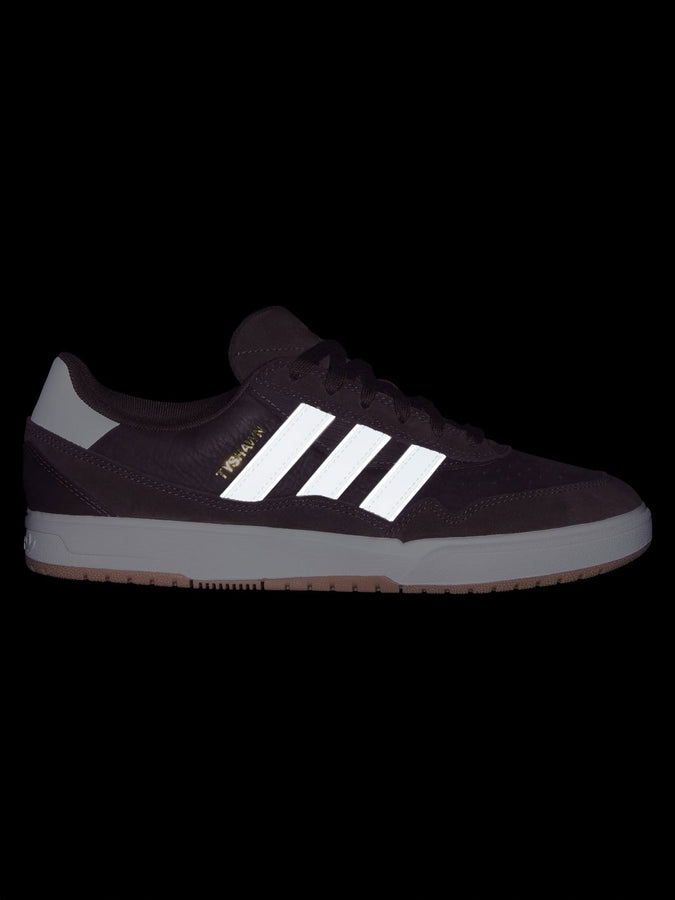Adidas Tyshawn II Aurora Coffee/Off White Shoes Spring 2026 | AURORA COFFEE/OFF WHT/CHK WHT