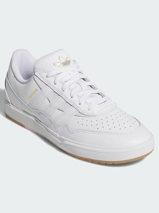 Adidas Tyshawn II White/White/Gum Shoes Fall 2025 | WHITE/WHITE/GUM