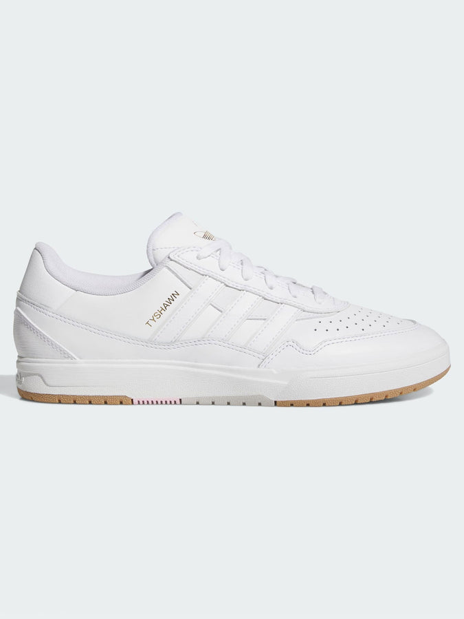 Adidas Tyshawn II White/White/Gum Shoes Fall 2025 | WHITE/WHITE/GUM
