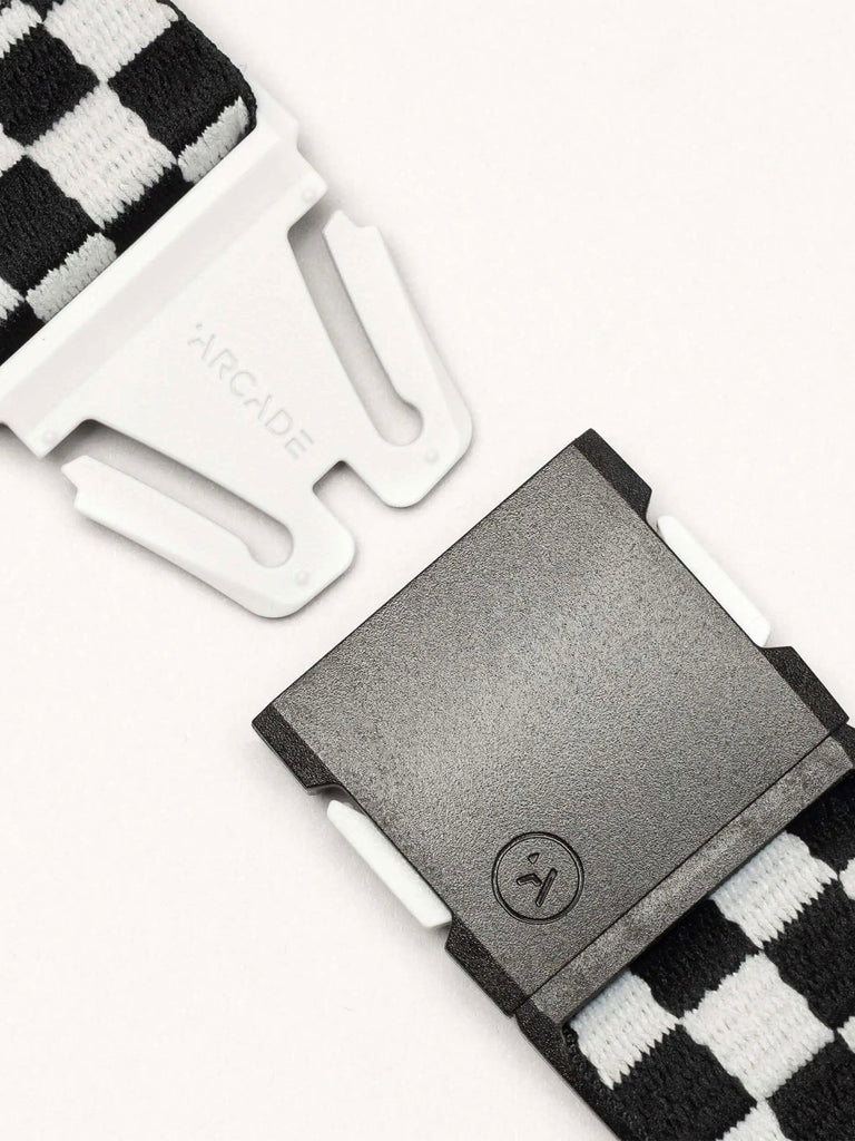 Arcade Check Black/Glacial Belt | EMPIRE