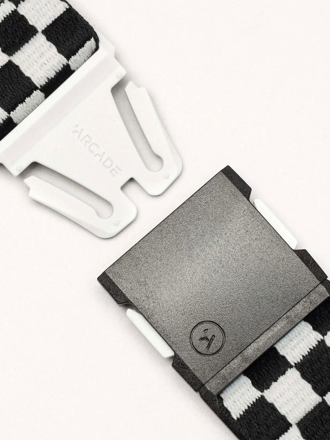 Arcade Check Black/Glacial Belt | BLACK/GLACIAL (006)