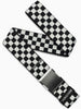 Arcade Check Black/Glacial Belt