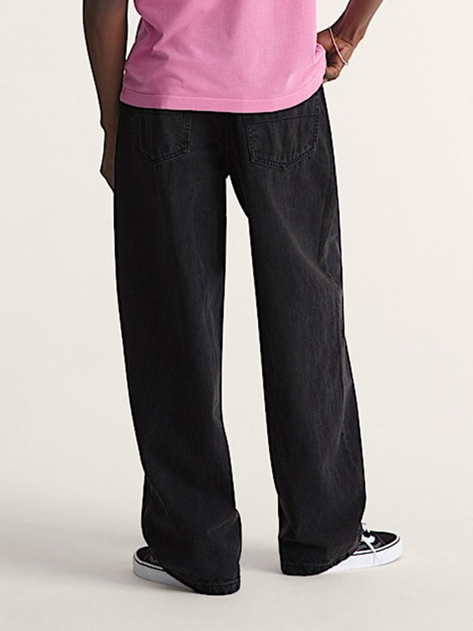 Vans Check-5 Baggy Black Jeans | BLACK (BLK)
