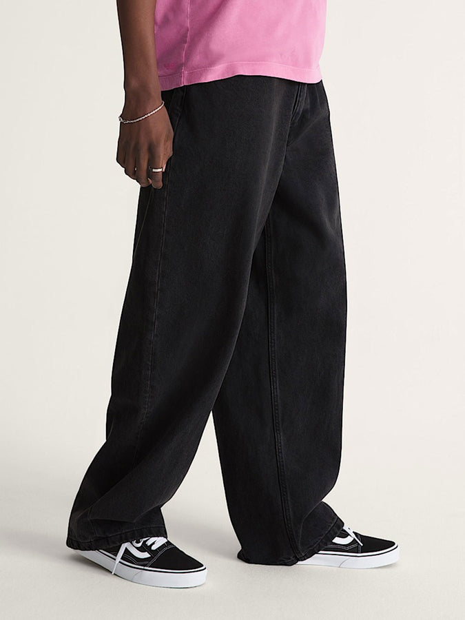 Vans Check-5 Baggy Black Jeans | BLACK (BLK)