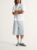 Vans Check-5 Baggy Striped Denim Shorts Spring 2026