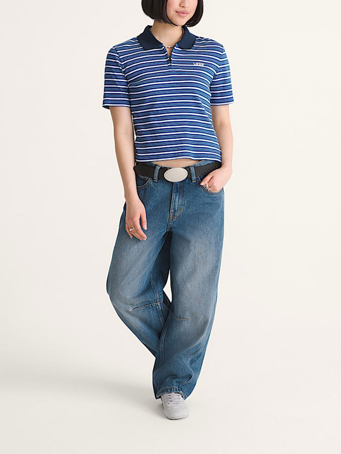 Vans Check 5 Mid Rise Barrel Jeans Fall 2026 | VINTAGE INDIGO (AHU)