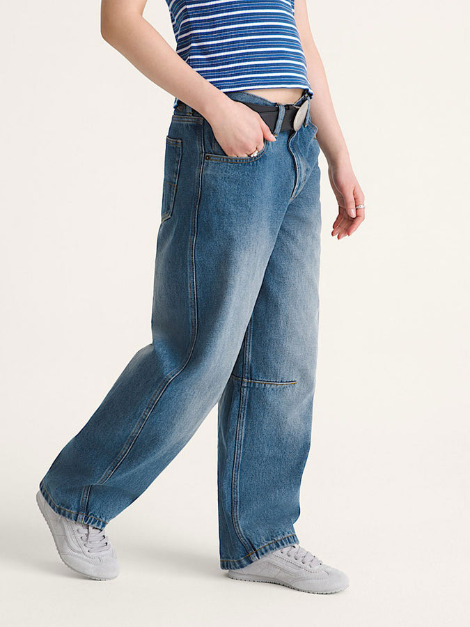 Vans Check 5 Mid Rise Barrel Jeans Fall 2026 | VINTAGE INDIGO (AHU)