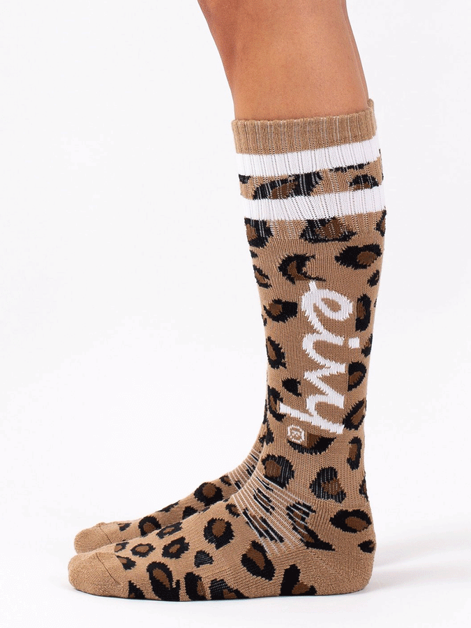 Eivy Cheerleader Wool Leopard Women Socks Winter 2024 | LEOPARD