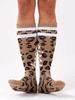 Eivy Cheerleader Wool Leopard Women Socks Winter 2024