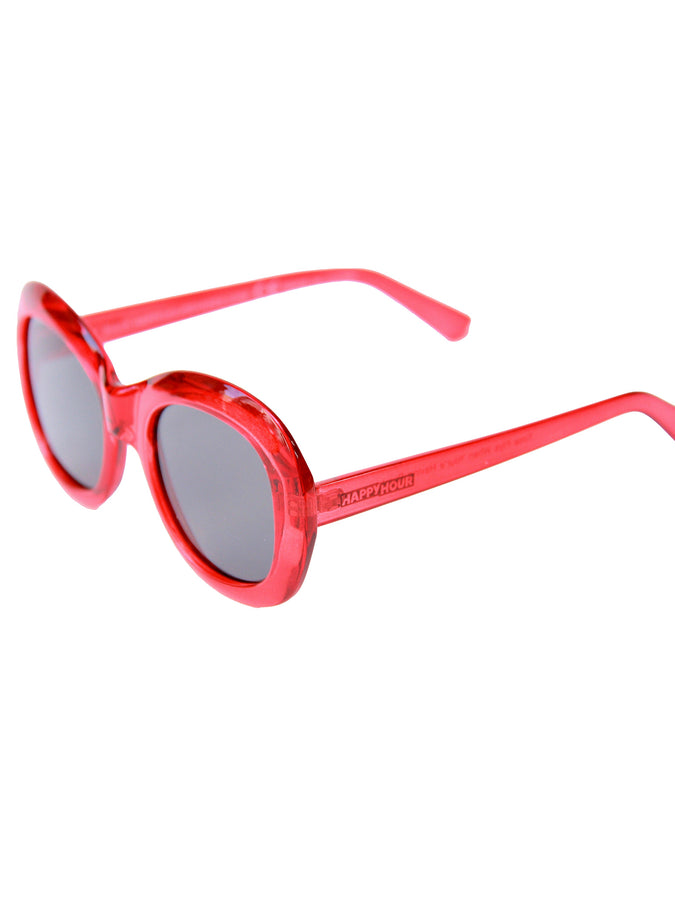 Happy Hour Bikini Beach Sunglasses 2025 | CLEAR RED