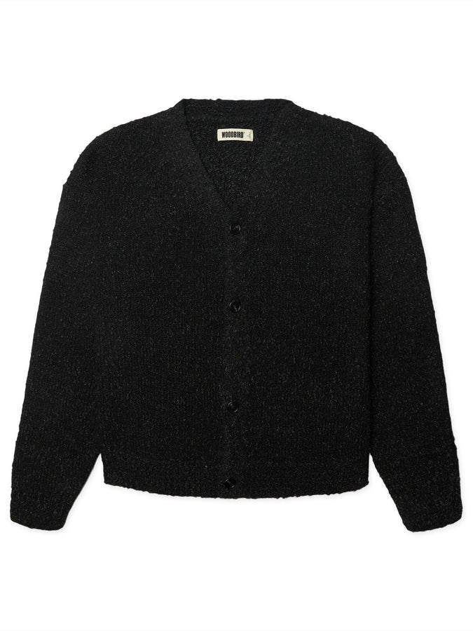 Woodbird Chi Boucle Cardigan Fall 2026 | BLACK