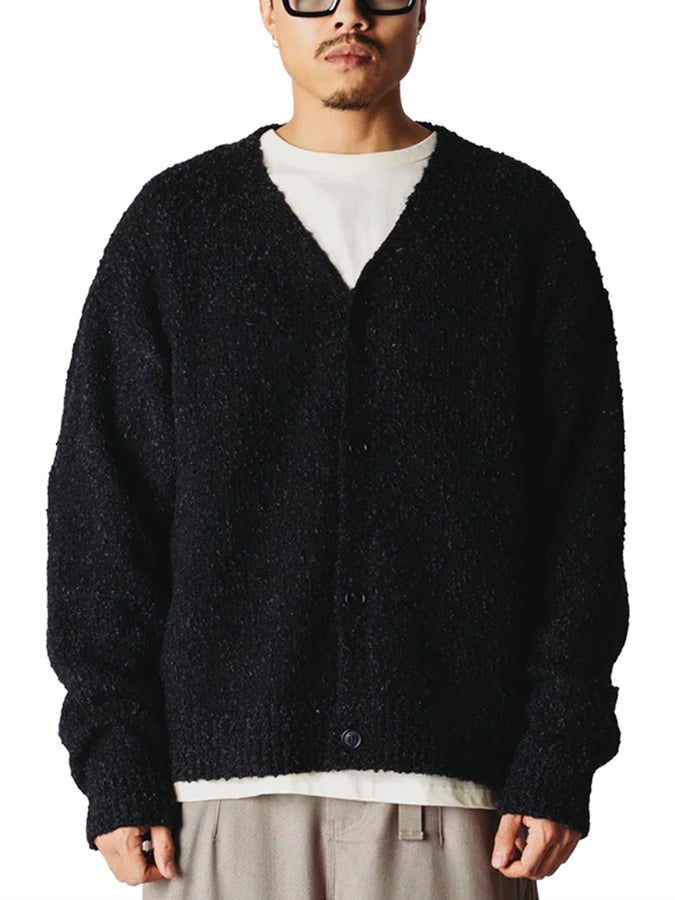 Woodbird Chi Boucle Cardigan Fall 2026 | BLACK