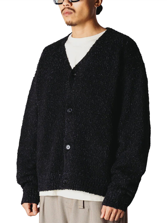 Woodbird Chi Boucle Cardigan Fall 2026 | BLACK